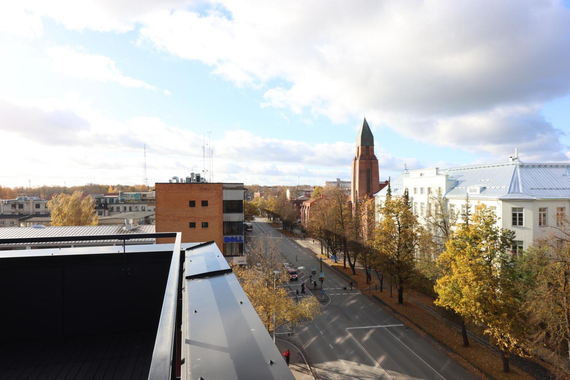 Aatrium Kinnisvara Riia Str 22 Apartment 80 M2 With 45 M2 Terrace Tartu Zewnętrze zdjęcie